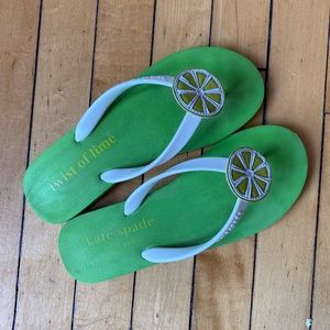 Kate Spade Flip Flops Medium